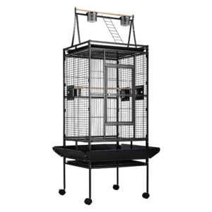 Large Aviary Bird Cage 173CM Wrought Iron Pet Stand Parrot Budgie Toys