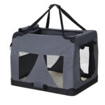 Soft Pet Carrier 4XL 121x80CM Portable Foldable Dog Cat Travel Crate Ventilated