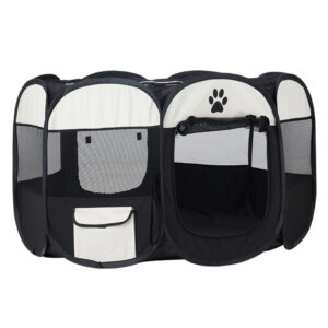 3XL Pet Playpen Enclosure 8 Panel Oxford Cloth Zippered Indoor Outdoor Use
