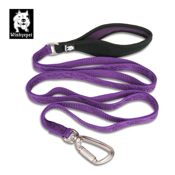 Whinyepet leash purple - L