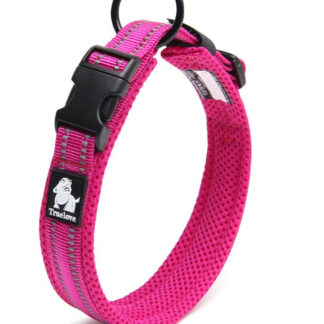 Heavy Duty Reflective Collar Pink 2XS