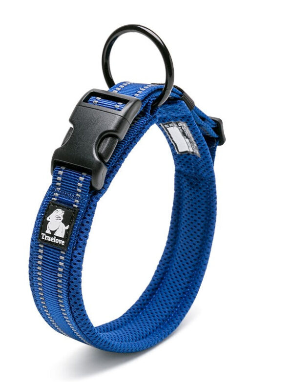 Heavy Duty Reflective Collar Royal Blue 3XL