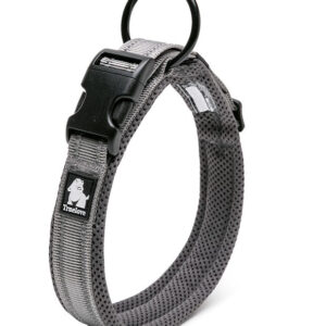 Heavy Duty Reflective Collar Grey 2XS