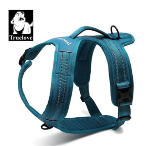 Reflective Heavy Duty Harness Blue S