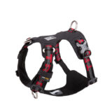 Lightweight  reflective Harness Black M