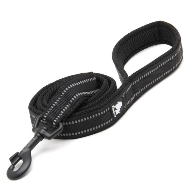 Reflective Pet Leash 2 meters Black M