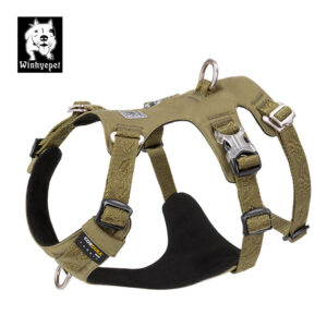 Whinhyepet Harness Army Green L