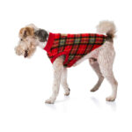 Red Tartan Dog Pyjamas 50cm