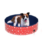 Pet Pool 120cm*30cm XL Red Circle FI-SB-109-HR