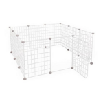 Small Pet Playpen (White) FI-PP-104-JY