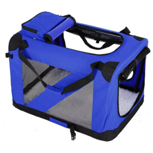 Portable Pet Carrier-Model 1-M Size (Blue) FI-PC-144-KPT