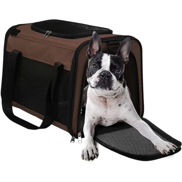 Portable Pet Carrier-M Size (Brown) FI-PC-135-FCQ