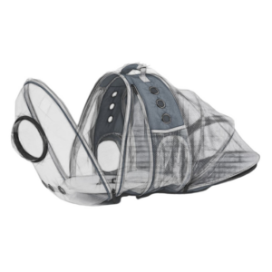 Expandable Space Capsule Backpack - Model 2 (Grey) FI-BP-117-FCQ