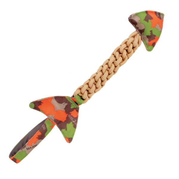 Major Dog Fish Bone Tug Toy