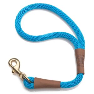 Mendota Traffic Clip Leash 1/2"x16" (13mm x 40cm)  BLUE