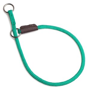 Mendota Products Fine Show Slip Collar 20in (51cm) - Made in the USA - Kelly Green