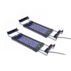 2 Set 6W Aquarium Blue White LED Light for Tank 30-50cm