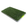 Pet Dog Potty Tray Training Toilet 69cm x 43cm + 1 Grass Mat