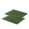 2 Grass Mat for Pet Dog Potty Tray Training Toilet 58.5cm x 46cm