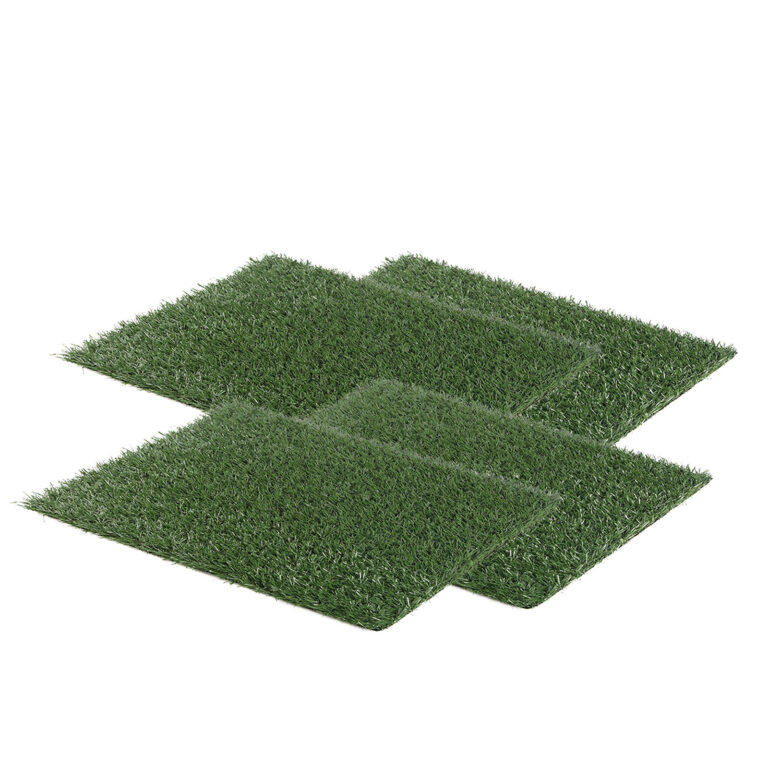 4 Grass Mat for Pet Dog Potty Tray Training Toilet 58.5cm x 46cm