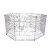 Pet Playpen 8 Panel 24in Foldable Dog Exercise Enclosure Fence Cage