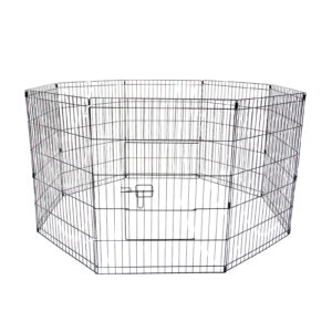 Pet Playpen 8 Panel 30in Foldable Dog Exercise Enclosure Fence Cage