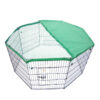 Pet Playpen 8 Panel 36in Foldable Dog Cage + Cover