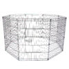 Pet Playpen 8 Panel 42in Foldable Dog Exercise Enclosure Fence Cage