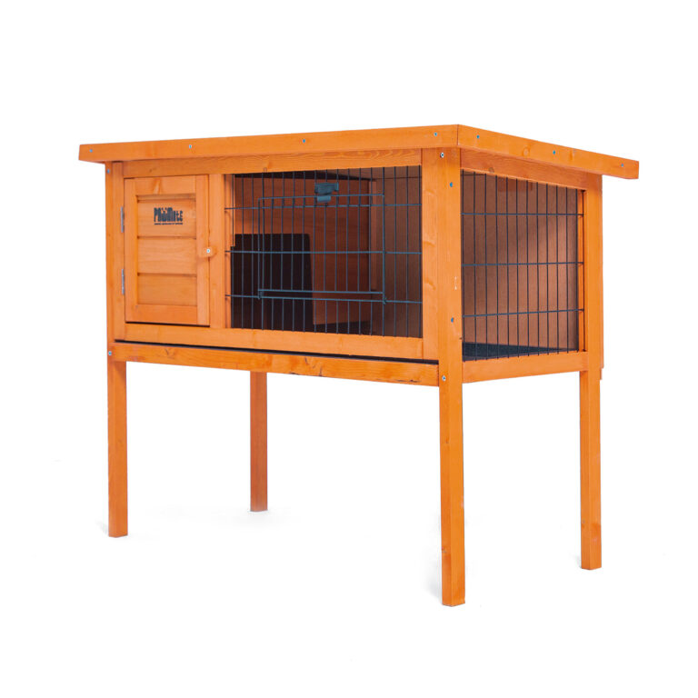 91 x 45 x 70cm Rabbit Hutch Chicken Coop Free Standing Cage Run