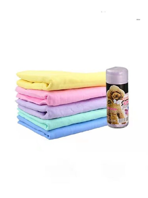 4 x Pet Cat Dog Strong Absorbent Towel Wash Towel Bath Multipurpose Towel