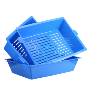 Lift and Sift Self Cleaning Kitty Litter Trays Cat Litter Tray Toilet Sifting Slotted Trays