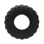 2 x Medium Dog Puppy Terrain Rubber Tyre Toy Dental Hygiene Chew Play Toy