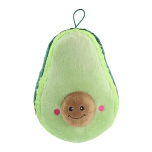 2 x Pet Puppy Dog Toy Play Animal Plush Toy Soft Dog Toy Mega Avocado Plush Toy 25X20X17cm