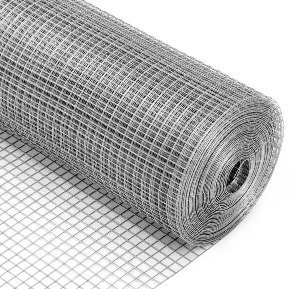 1 x 5M Galvanised Wire Mesh Garden Pet Chicken Coop Fencing Bird Netting Mesh