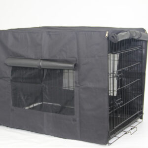 42' Portable Foldable Dog Cat Rabbit Collapsible Crate Pet Rabbit Cage with Cover