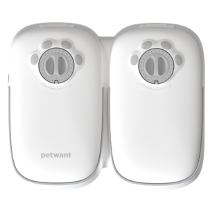 2 Meal Automatic Pet Food Feeder Timer for Dogs  Puppies & Cats