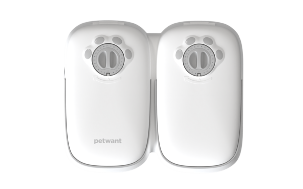 2 Meal Automatic Pet Food Feeder Timer for Dogs  Puppies & Cats