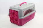 Small Dog Cat Rabbit Crate Pet Guinea Pig Carrier Kitten Cage Pink