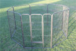 120 cm Heavy Duty Pet Dog Cat Rabbit Exercise Playpen Puppy Rabbit Fence
