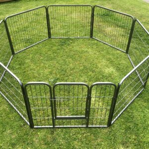 60 cm Heavy Duty Pet Dog Puppy Cat Rabbit Exercise Playpen Fence