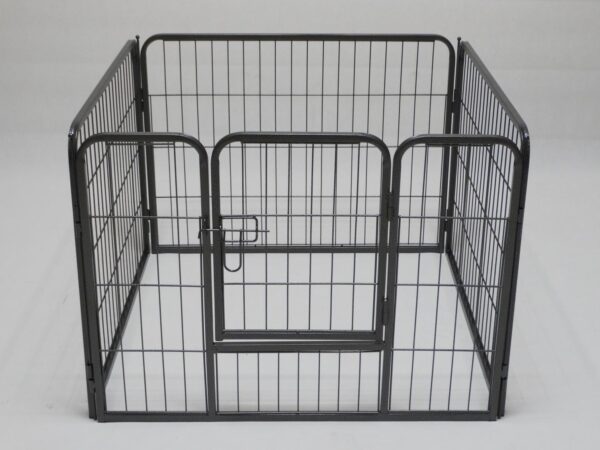 4 Panel 80 cm Heavy Duty Pet Dog Puppy Cat Rabbit Exercise Playpen Fence Extension