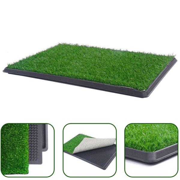 XL Indoor Dog Puppy Toilet Grass Training Mat Loo Pad Potty 76 X 51 cm