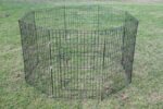 42' Dog Rabbit Playpen Exercise Puppy Cat Enclosure Fence