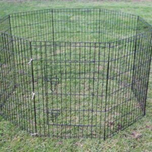 120 cm 8 Panel Pet Dog Playpen Exercise Chicken Cage Puppy Crate Enclosure Cat Fence