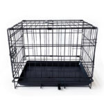 36" Pet Dog Cage Kennel Metal Crate Enlarged Thickened Reinforced Pet Dog House