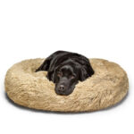 Aussie Calming Dog Bed - Large-Brindle - 100 cm