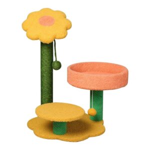 Sun flower cat climbing frame cat scratching post toy