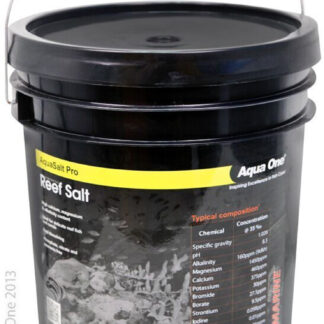 Aqua One Synthetic Reef Salt 20kg Bucket 600L