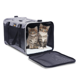 Ondoing Foldable Pet Carrier Bag Cat Dog Soft Crate Cage Kennel Tent Travel Portable Car