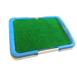 Indoor Dog Grass Training Pad Easy Cleanup Portable 63x48x7cm Pet Potty